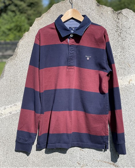 Polo triko dětské Gant pruhované